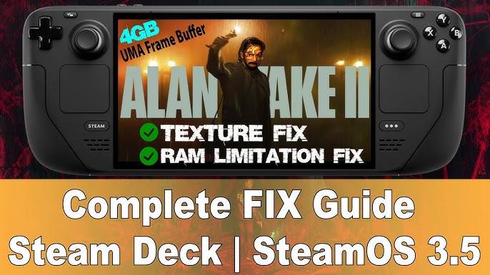 Can you play Alan Wake 2 on Steam Deck? Possible workaround explored