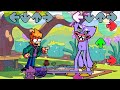 FNF Eddsworld vs Huggy Wuggy Sings Bluey Can Can | Poppy Playtime 3 FNF Mods