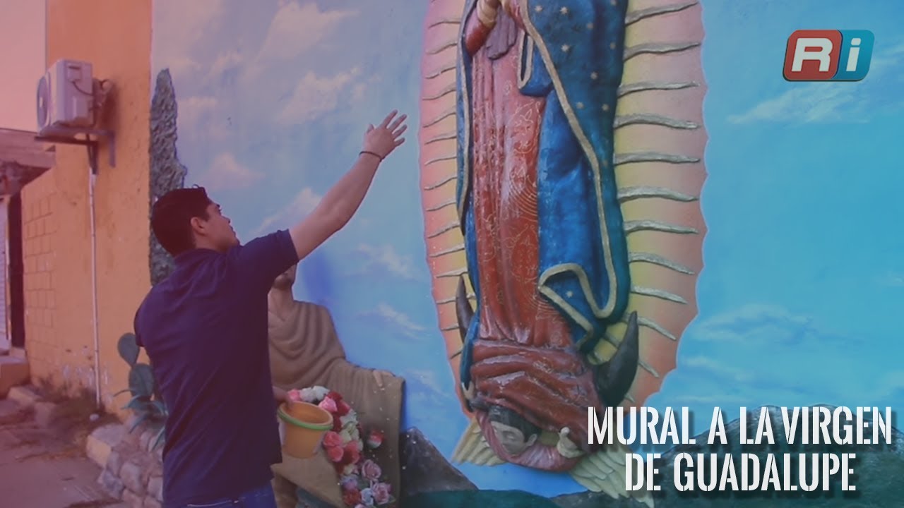 Un mural dimensional a la Virgen de Guadalupe en Mazatlán - Reacción Informativa
