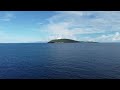 Flying from Tangkaan Beach to Limasowa Island