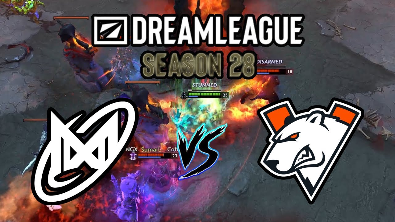 Nigma Galaxy против Virtus Pro — квалификационные матчи 28-го сезона DreamLeague — DOTA 2