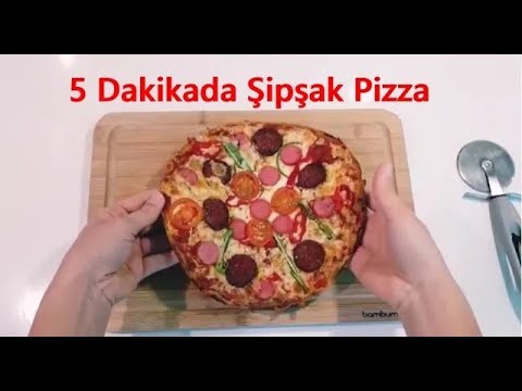 5 Dakikada Pratik Kolay Pizza Tarifi