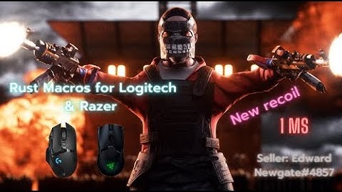 NEW RUST NO RECOIL MACRO FOR LOGITECH & RAZER 2023