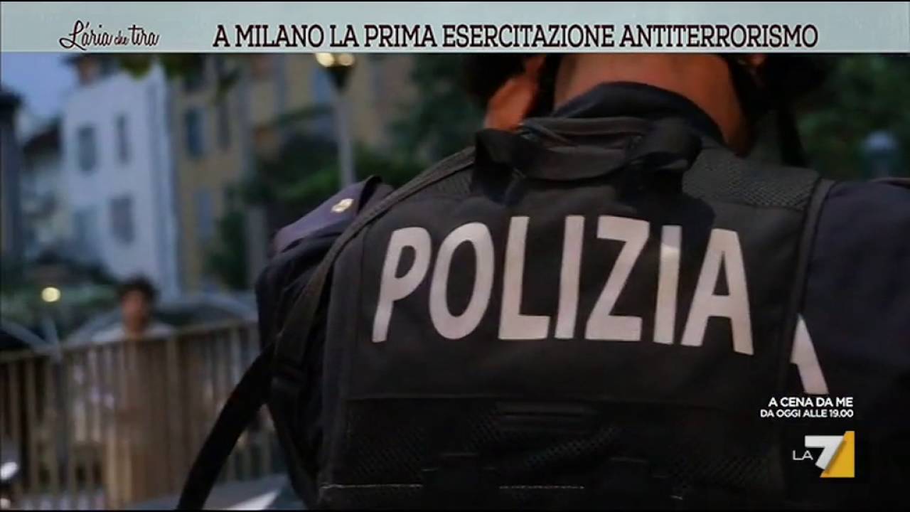 A Milano la prima esercitazione antiterrorismo