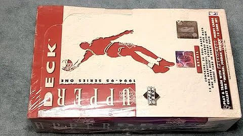 1994-95 Upper Deck Box Opening! Jason Kidd & Grant Hill RC!