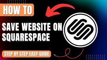 How to Save Website on Squarespace, Drag & Drop Edit 2025