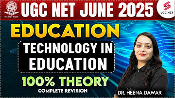UGC NET Education Paper 2 | Technology In Education For UGC NET Education By Heena Mam