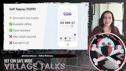 DEF CON Safe Mode AppSec Village - Kelley Robinson - 2FA in 2020 and Beyond