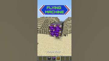 How to build flying machine! #shorts #minecraft