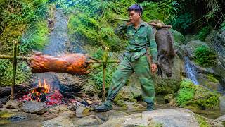 Wild Boar Hunt And Forest Barbecue  Solo Survival And Wilderness Farming