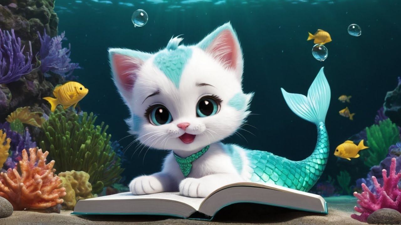 Mermaid Kid's Peaceful Study Music | Focus and Relax | Kiddo Story Land ep1