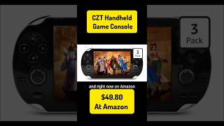 CZT Handheld Game Console 4.3 Inch, 8GB 2200 Retro Games, Double Joystick#trending