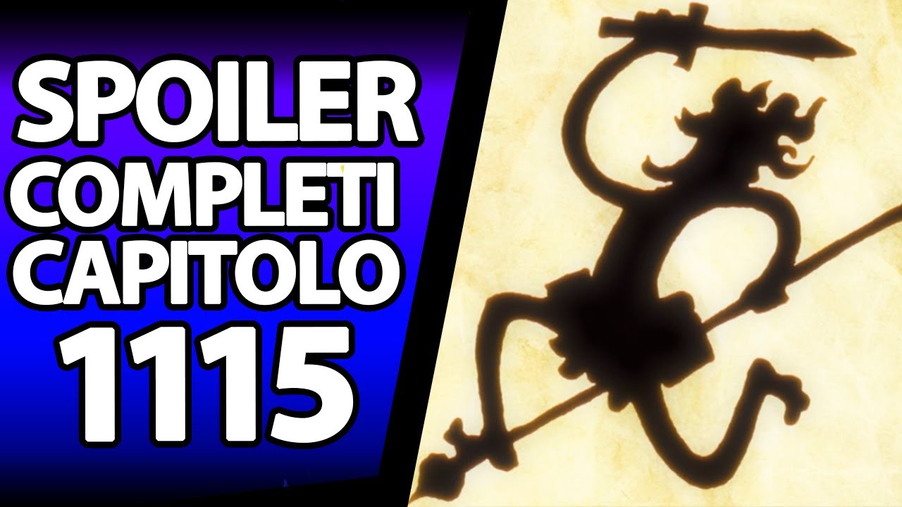 ONE PIECE SPOILER COMPLETI 1115: IL PASSATO SI RIPETE! IL CONFLITTO È SEMPRE LO STESSO