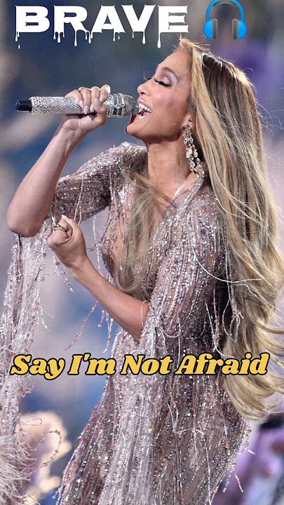 Jennifer Lopez - Brave Lyrics | Trending JLO shorts#jlo #jenniferlopez#shorts#brave #song#musicspot
