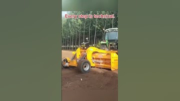 The secret of laser leveling machine factory production is revealed#laser #factory#farming