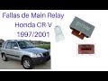 FALLAS COMUNES EN HONDAS CR-V 1997/2001