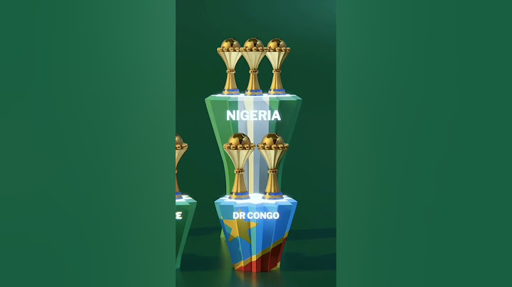 Tous les gagnants de la CAN - l'histoire #afcon2023