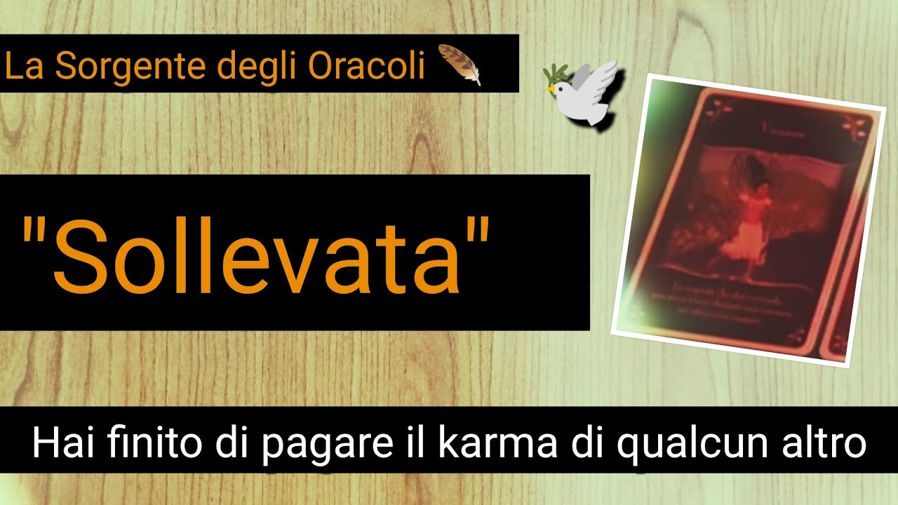 🧿Hai finito di pagare il karma di qualcun altro!🧿🪶