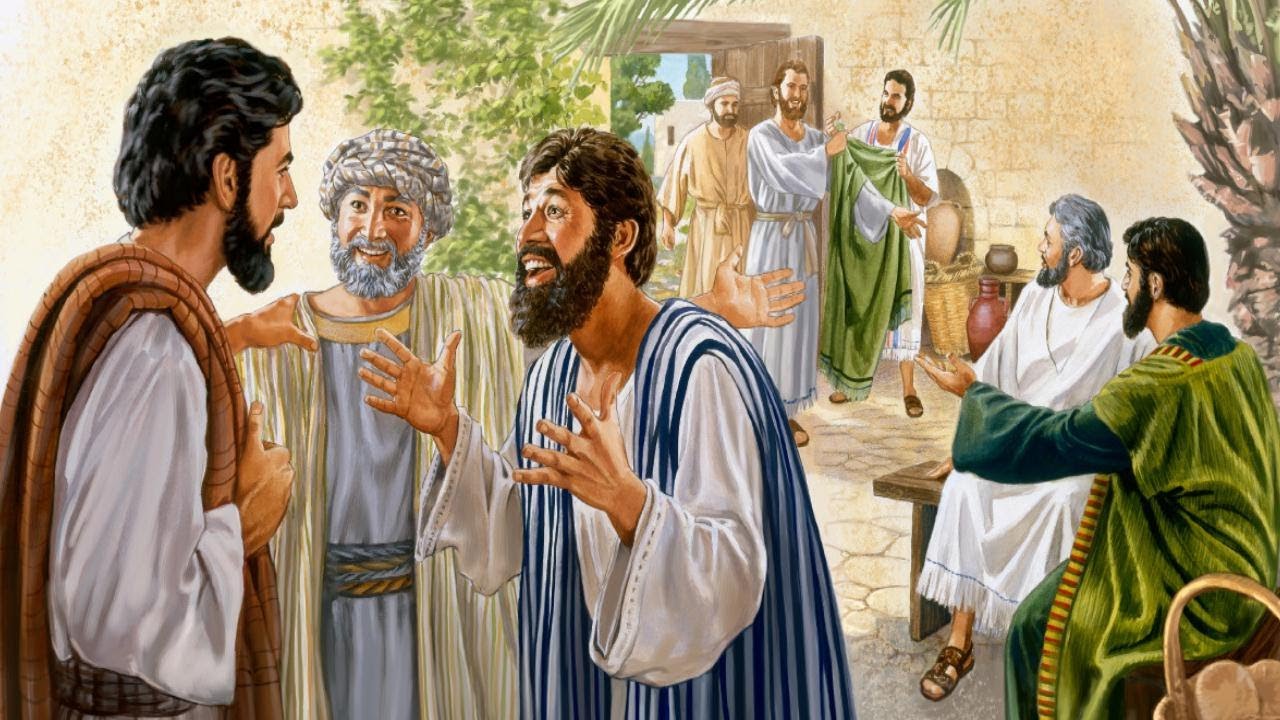 El endemoniado gadareno Predicando el evangelio Personajes Bíblicos