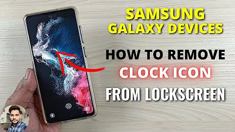 Samsung Galaxy Devices : How To Remove Clock From Lock Screen?