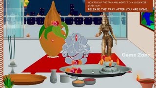 DIWALI POOJA GAME - LAKSHMI POOJA - OLD FLASH GAME screenshot 4