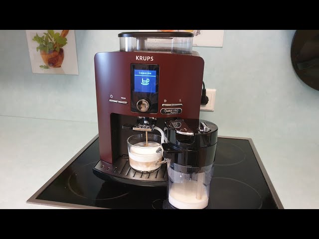 open / system cleaning clean carafe Foam Krups milk completely. YouTube coffee foam problem machine -