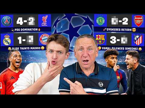 OUR CHAMPIONS LEAGUE QUARTER FINAL PREDICTIONS!