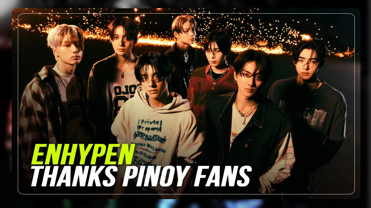 K-pop group ENHYPEN on touring, Pinoy fans, 2024 plans | ABS-CBN News