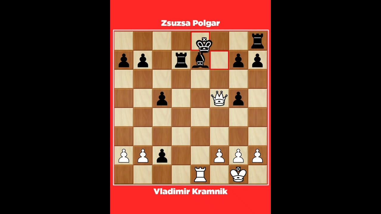 Vladimir Kramnik vs Zsuzsa Polgar √ Melody Amber Rapid Monte Carlo.