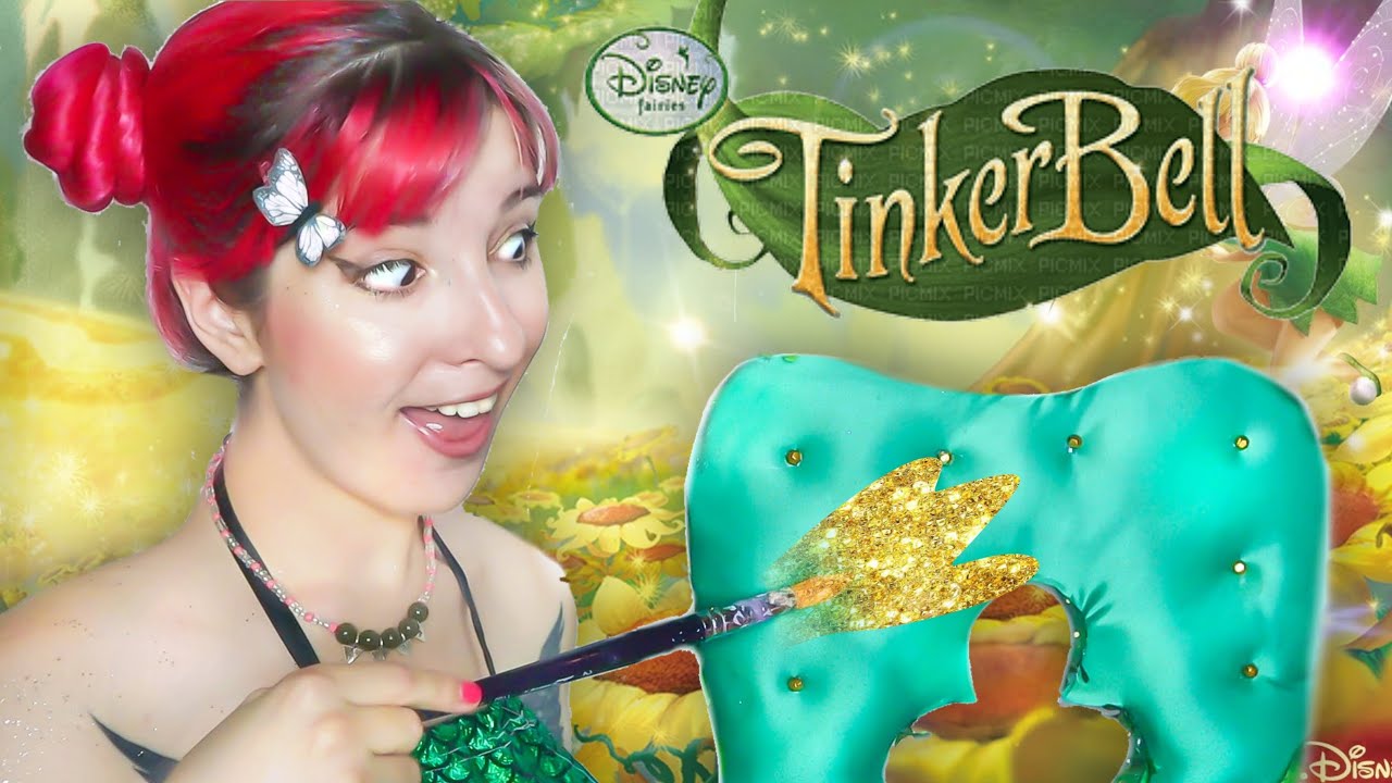 Una VIEJA SILLA al estilo de CAMPANITA/TINKERBELL ✨ Resultado mágico ✨ Ann Attack