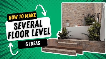 How to make a floor with several levels with Planner 5D? Choose from 6 options