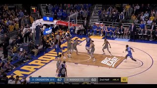 Creighton vs. Marquette Full Game l 2019-20 Big East Men's Basketball (2/18/2020)