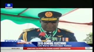 CDS Warns Navy Officers Over Being Used By Politicians