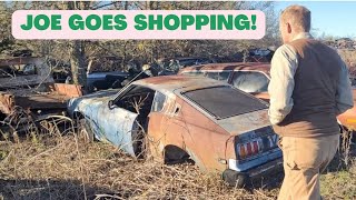 Junkyard Challenge: Can He Find a Restorable Vehicle? Antique Car & Truck Shopping with Joe!