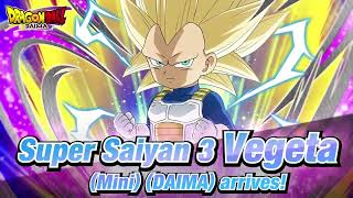 Super Saiyan 3 Vegeta (Mini) (DAIMA) Trailer | Dragon Ball Z Dokkan Battle