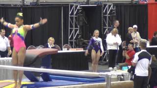 Alma Kuc Level 10 Nnationals 2013 Vault 1