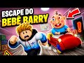 ESCAPE DO ESTRANHO E ASSUSTADOR BEBÊ BARRY NO ROBLOX! 😱 