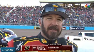 MARTIN TRUEX JR POST RACE INTERVIEW - 2024 NASCAR CUP SERIES CHAMPIONSHIP RACE Net Worth