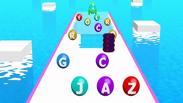 ABC Run - 2048 Alphabet Runner ! Levels Gameplay android,ios Part 32