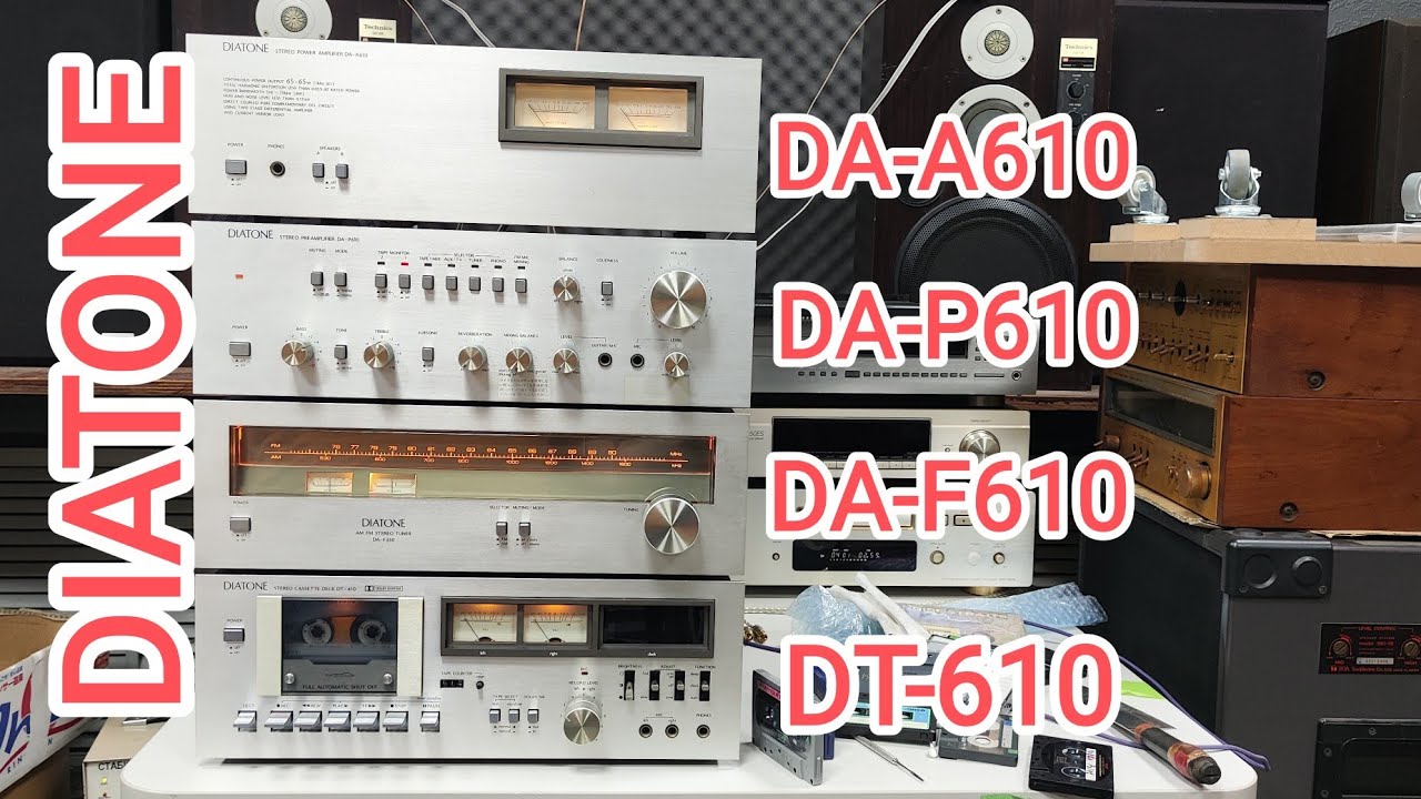 DIATONE DA-A610 DA-P610 DA-F610 DT-610 Technics SB-6 цена