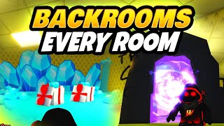 EVERY ROOM in the BACKROOMS (Pet Sim 99)