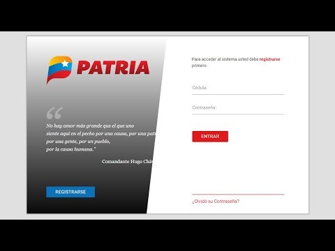 Consulta Clap Patria org ve ▷ www.venezuelasocial.com