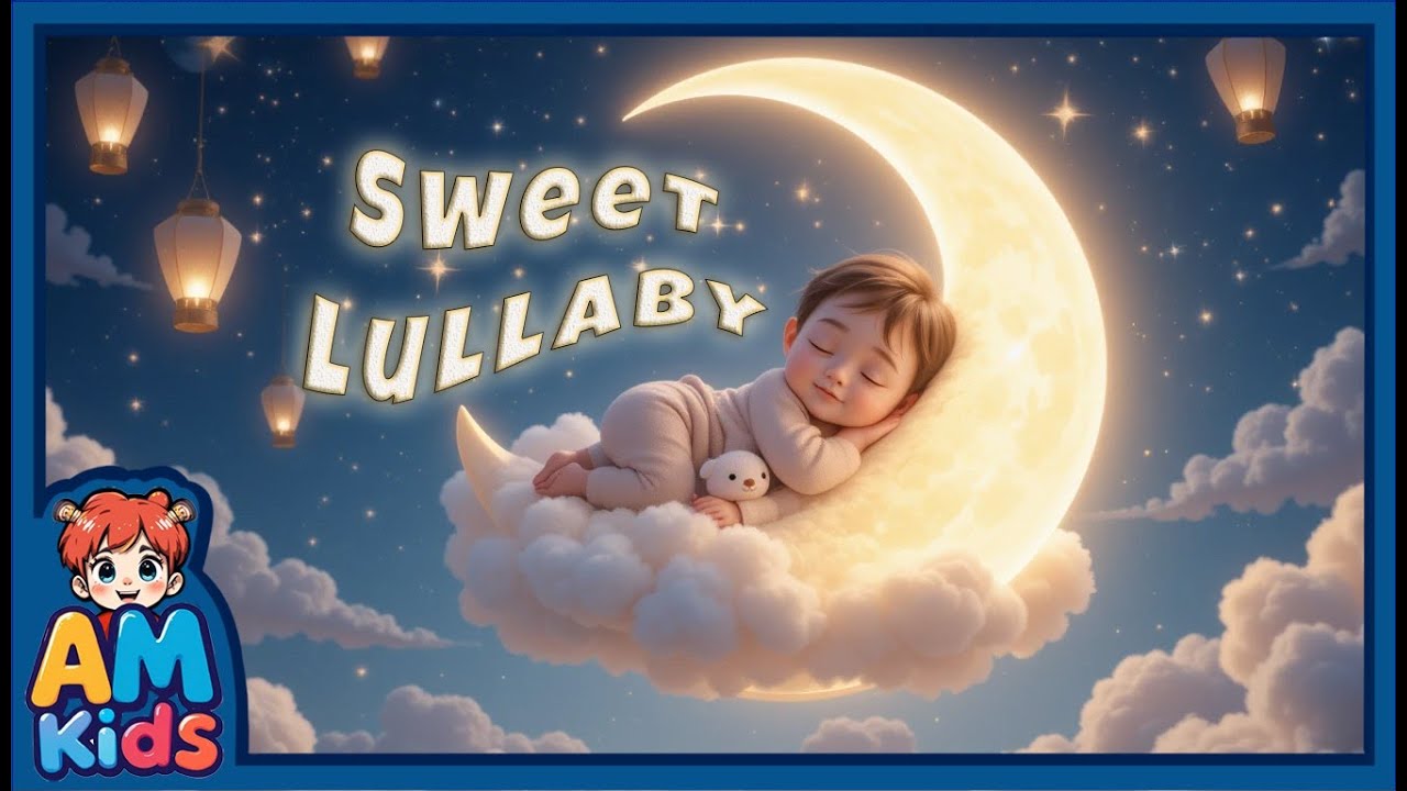 Starlight Whispers | Gentle Lullaby for Babies & Kids 🌙✨ Soothing Bedtime Song