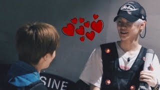 jisung flirting, being annoying, careful and in love w/ chenle