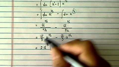 *Integral (antiderivative) of x*sqrt(1-x)