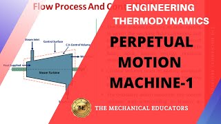 Perpetual Motion Machine-1, Flow Process & Control Volume, Steady and Unsteady flow process | Part-4