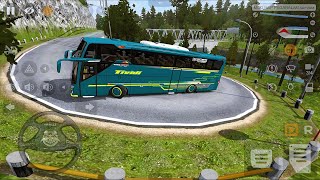 Bus Tividi Green Tea Full Basuri Angkut Penumpang Pariwisata Ke Pagar Alam Sumatera screenshot 5