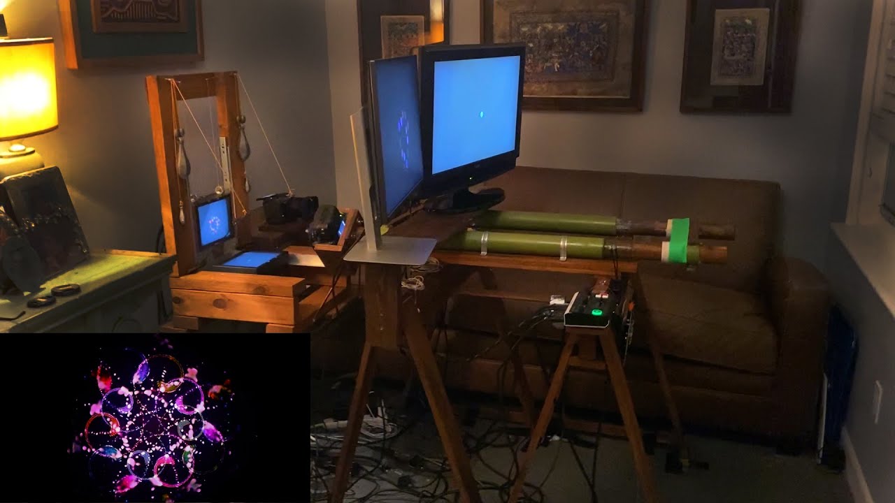 Next-Level Video Feedback: Dual Feedback Loops