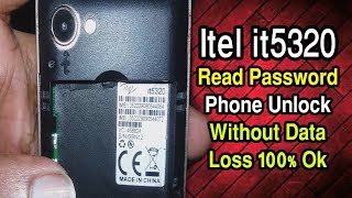 Itel it5320 Phone Unlock, Read Password 100000% Ok