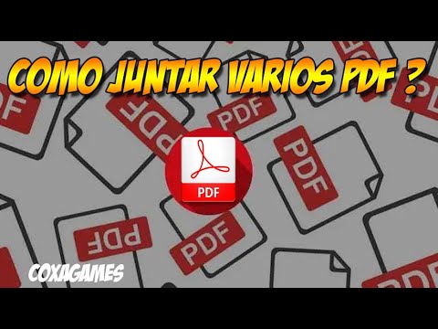 Como Juntar Varios PDFs ? - YouTube